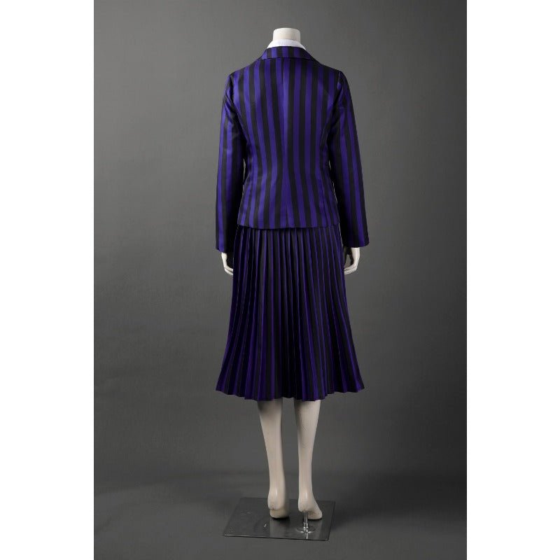 Wednesday Nevermore Academy Uniform Enid Sinclair Cosplay Handmade Costume - Coscosmos Wednesday Nevermore Academy Uniform Enid Sinclair Cosplay Handmade Costume - Coscosmos