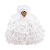 White False Tie Accessory – Stylish Cosplay Costume Addition - Coscosmos