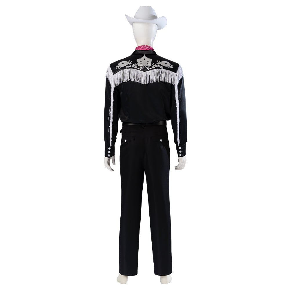 Women's Halloween Carnival 2023 Movie B Ken Cosplay Costume Suits with Hat & Belt NWON - Coscosmos Women's Halloween Carnival 2023 Movie B Ken Cosplay Costume Suits with Hat & Belt NWON - Coscosmos