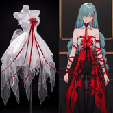 Wuthering Waves Floral Guard - Luocha Formal Ceremony Full Set Cosplay Costume - Coscosmos