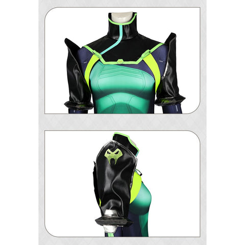 Viper Cosplay Costume from Valorant Full Set Game Role-Play Suit for Fans and Gamers