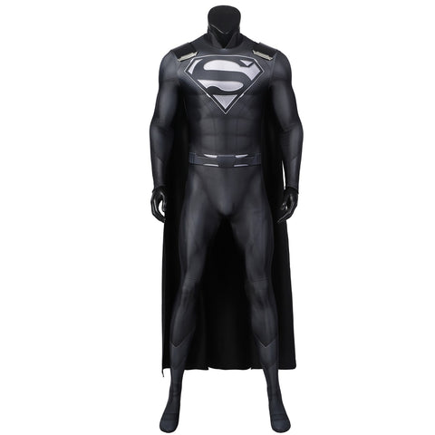 DC Crisis on Infinite Earths Superman Clark Kent Premium Cosplay Costume for Halloween Stage Performance