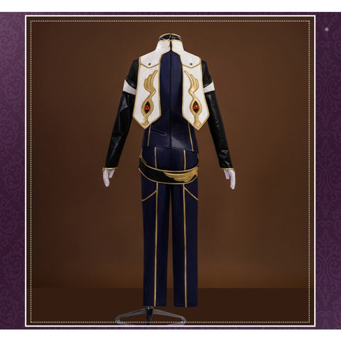 Code Geass Suzaku Kururugi Zero Knight Cosplay Costume