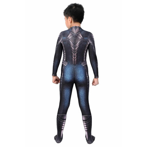 Aquaman 2 Arthur Curry Kids Cosplay Costume Bodysuit