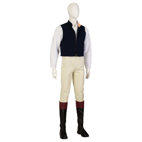 The Little Mermaid 2023 Prince Eric Cosplay Costume