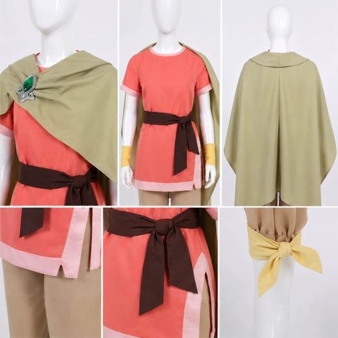 Avatar The Legend of Korra Pavi Earth Kingdom Cosplay Costume