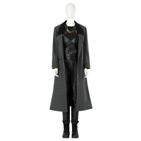 Female Loki Costume - Loki Season 2 Sylvie Laufeydottir Cosplay Halloween Coat Suit