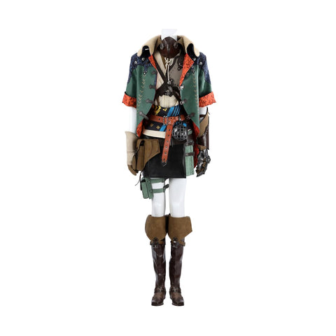 Monster Hunter Wilds Female Hope Armor Set Cosplay Costume
