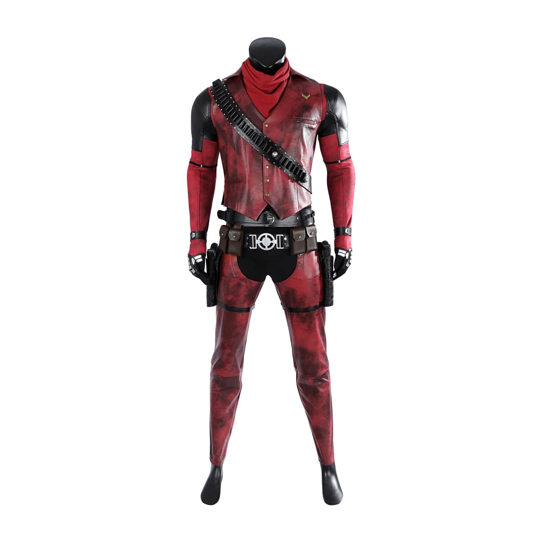 Deadpool & Wolverine Cowboy Deadpool Cosplay Costume