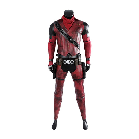 Deadpool & Wolverine Cowboy Deadpool Cosplay Costume