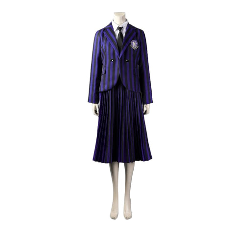 Wednesday Nevermore Academy Uniform Enid Sinclair Cosplay Handmade Costume