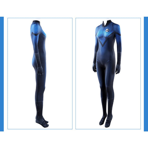 Fantastic Four 2005 Invisible Woman Cosplay Costume