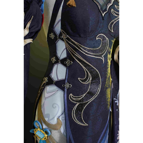 Ganyu Cheongsam Cosplay Costume from Genshin Impact - Shen He Lantern Festival Outfit