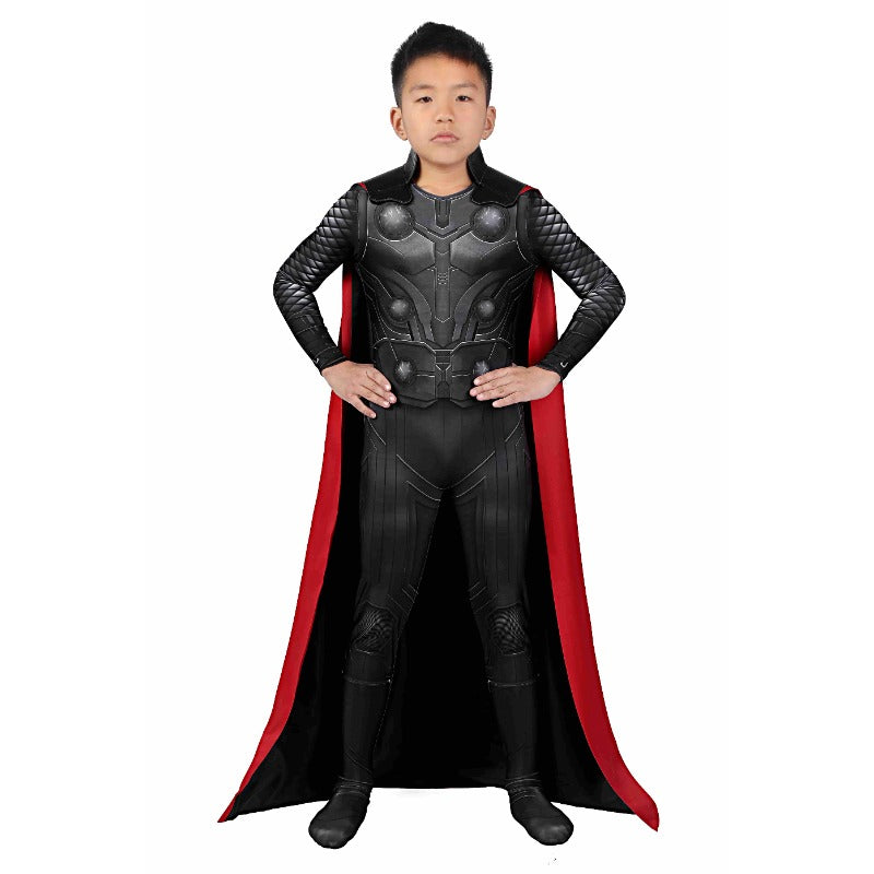 Avengers Infinity War Thor Cosplay Costume Body-suit for Kids – Child Halloween