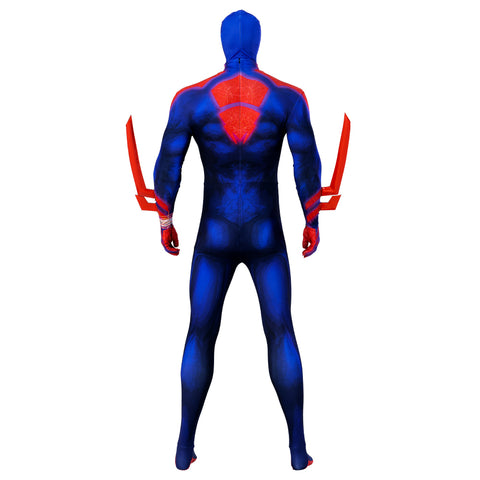 Spider-Man Across the Spider-Verse Cosplay Jumpsuit with Cloak