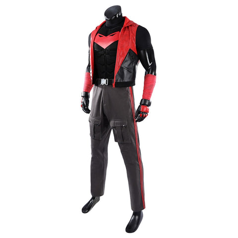 DC Comics Red Hood Jason Todd Cosplay Costume