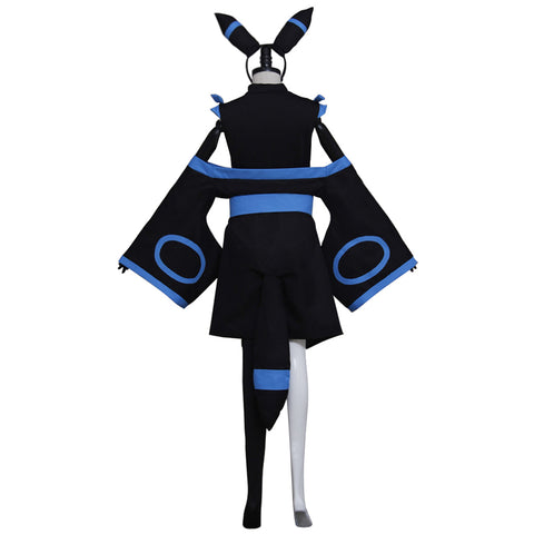 Pokemon Umbreon Human Cosplay Costume Dress