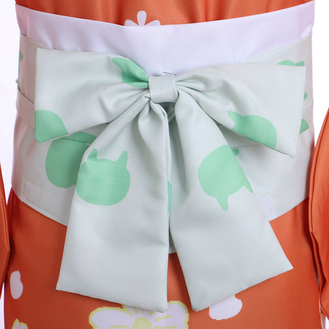 Hiyoko Saionji Cosplay Women Japanese Kimono Danganronpa Cosplay Costume