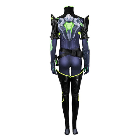 Viper Cosplay Costume from Valorant Full Set Game Role-Play Suit for Fans and Gamers