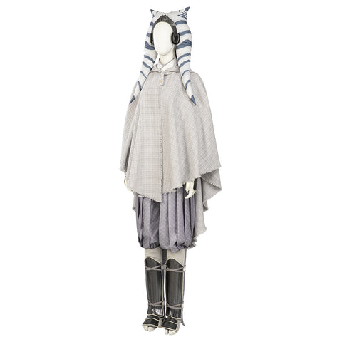 Ahsoka Tano White Cosplay Costume from Star Wars: Ahsoka