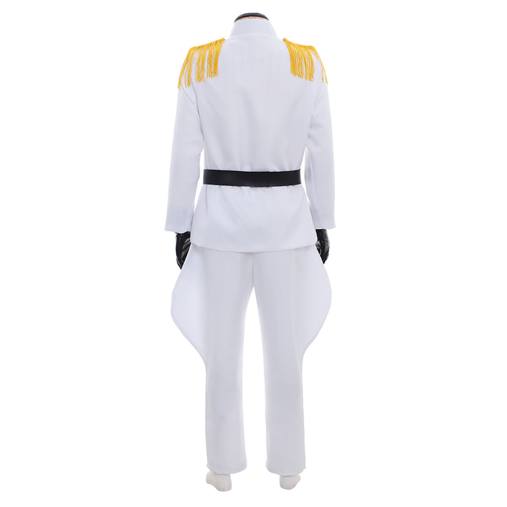 Star Wars Imperial Officer White Grand Admiral Uniform Cosplay Costume