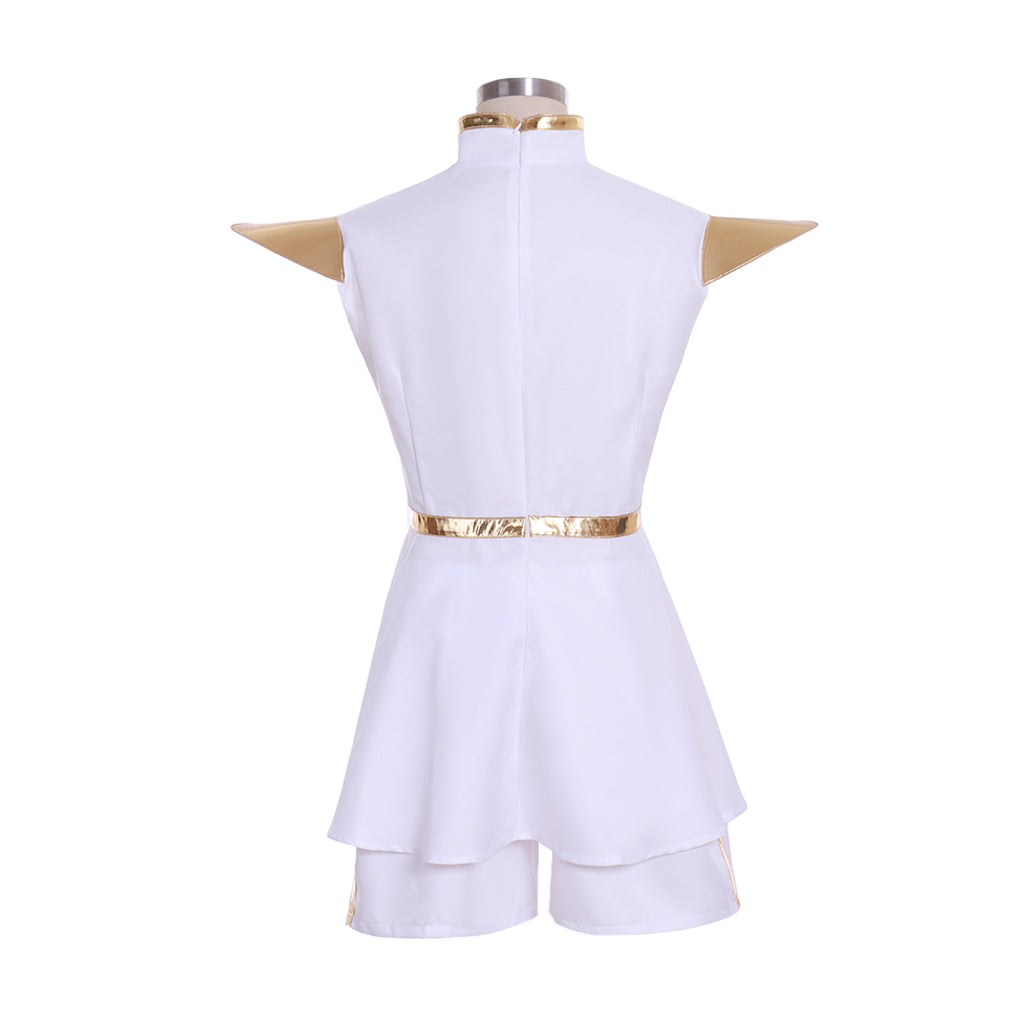 She-Ra and the Princesses of Power White Uniform Cosplay Costume for Women