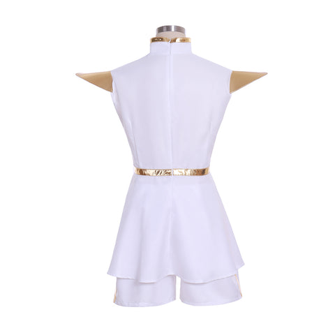 She-Ra and the Princesses of Power White Uniform Cosplay Costume for Women