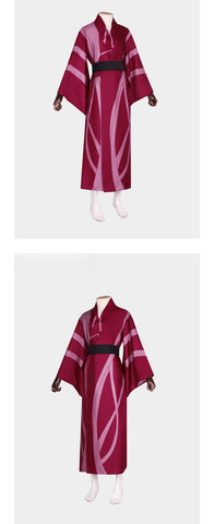 Authentic Demon Slayer Corps Uniform Cosplay Costume of Sanemi Shinazugawa