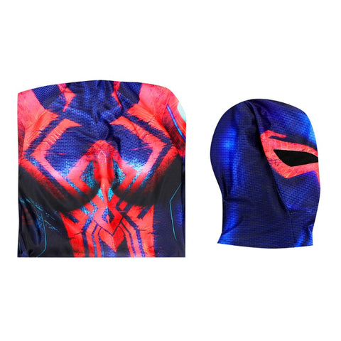 HOT Spider-Man: Across The Spider-Verse Spiderman 2099 Miguel O'Hara Jumpsuit Cosplay Costume