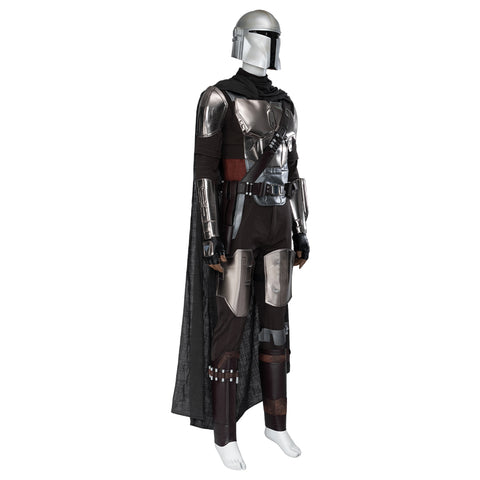 Adult Din Djarin Cosplay Costume - The Mandalorian Season 2 Deluxe Full Set