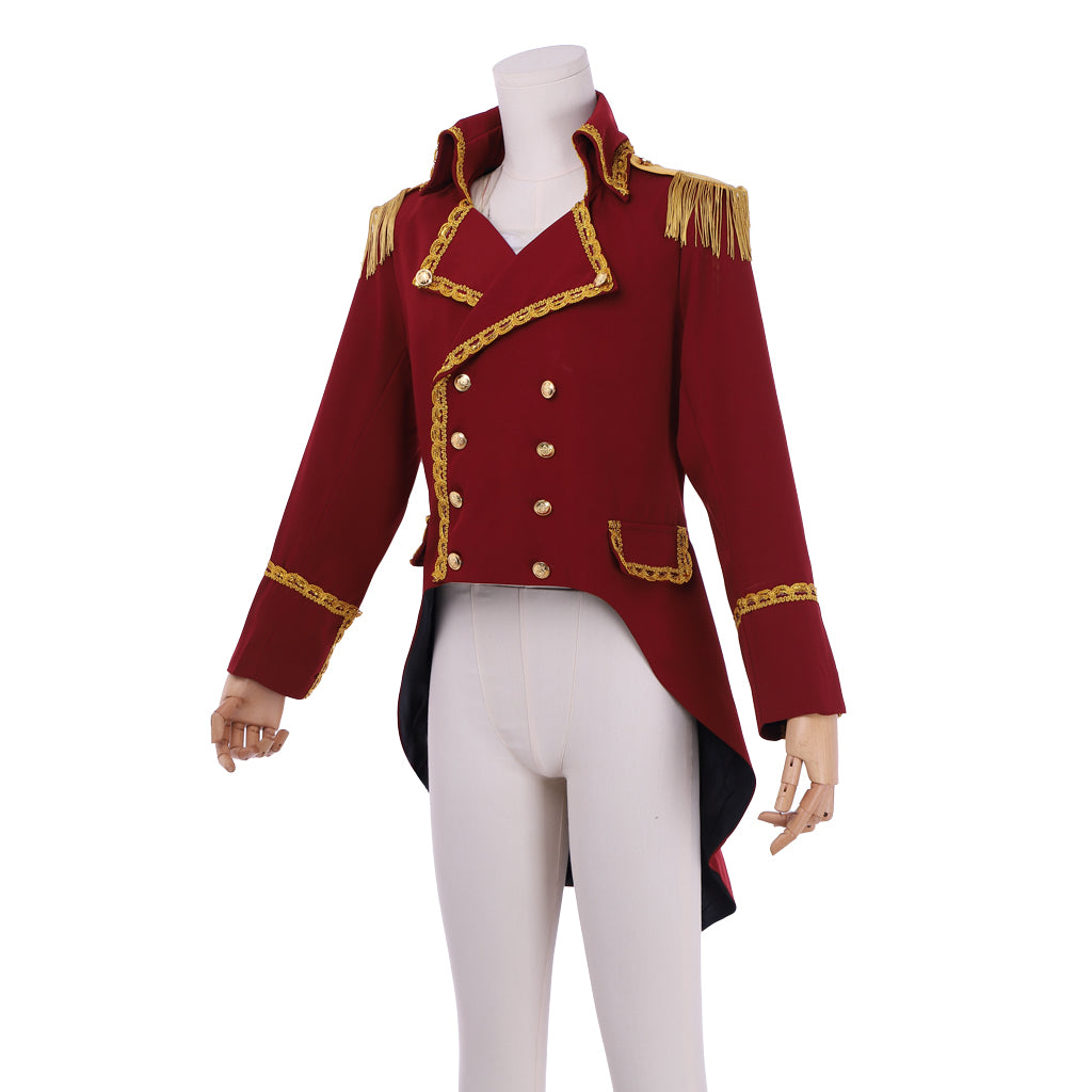 Inspired Aristocratic Military Jacket Costume | Gothic Colonial Men’s Cosplay | Coscomos Medieval Series