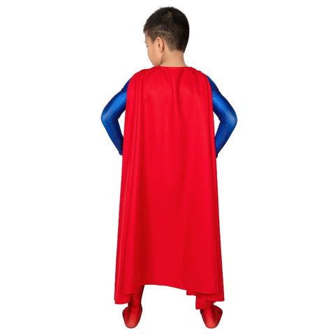 Crisis on Infinite Earths Superman Kal-El Clark Kent Kid Cosplay Costume