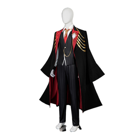 Disfraz de Duke Inferno Ifrit Costume, Honkai Star Rail Game Cosplay Outfit with Crown