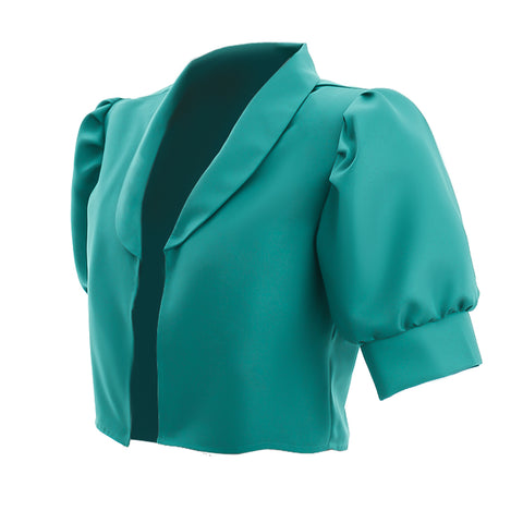 Fortunehouse Women's Steven Pearl Green Coat Jacket