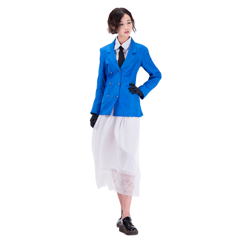 Hetalia: Axis Powers France Nyotalia Female Dress Cosplay Costume