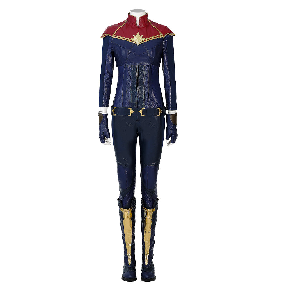 Ms Marvel Halloween Cosplay Kamala Khan Battle Suit Costume Set for Marvel Fans