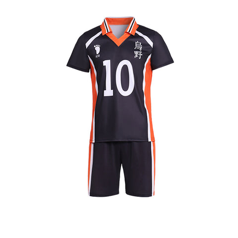 Gurbanton Haikyuu Karasuno High School Volleyball Jersey Cosplay Costume