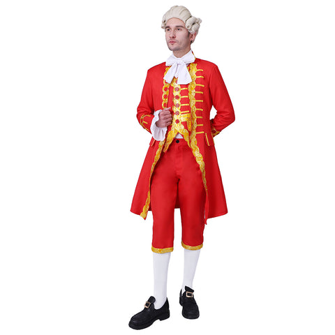 Hamilton King George III Robe Cosplay Costume – Regal King’s Outfit with Cloak | Coscomos Medieval Series