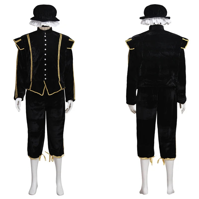 18th Century Tudor Gentleman Rococo Noble Suit - Medieval Men’s Costume | Coscosmos Cosplay Series