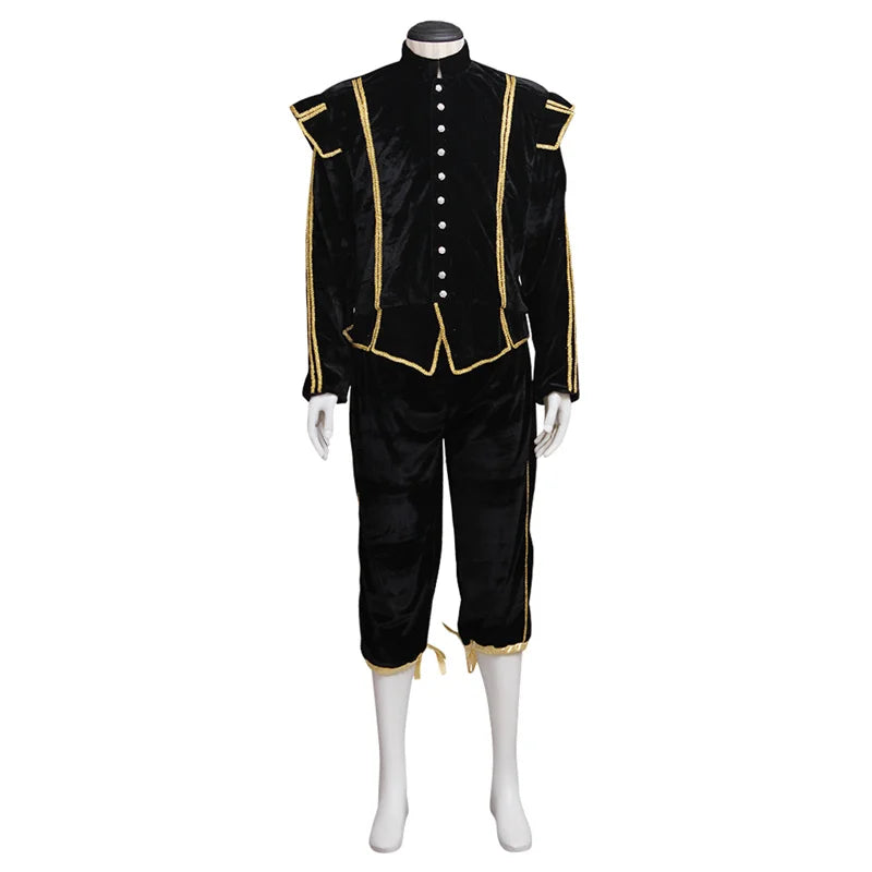 18th Century Tudor Gentleman Rococo Noble Suit - Medieval Men’s Costume | Coscosmos Cosplay Series