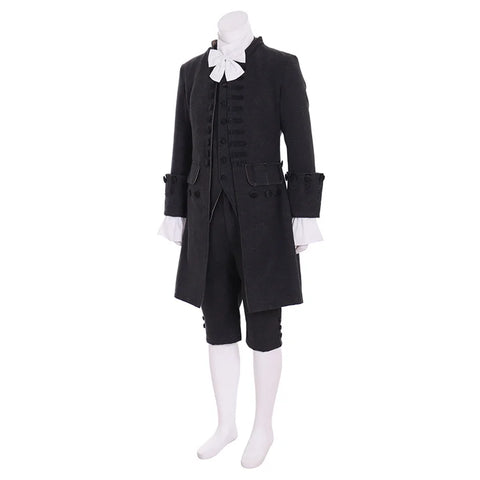 18th Century Men’s Colonial Uniform Costume - Victorian Rococo Regency Retro Suit | Custom-Made Cosplay Outfit