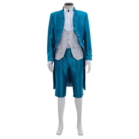 18th Century Colonial Men's Tailcoat Costume - Victorian Rococo Regency Suit | Coscosmos Medieval Series