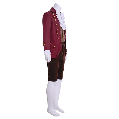 18th Century Colonial Noble Court Uniform | Rococo Medieval Prince Cosplay Costume for Halloween