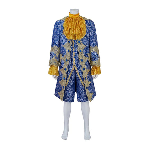 18th Century Men’s Baroque Rococo Aristocratic Costume – Louis Era Court Stage Outfit