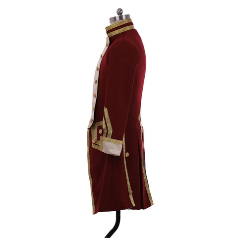 18th Century Royal Military Colonial Tailcoat | George Washington Uniform Cosplay