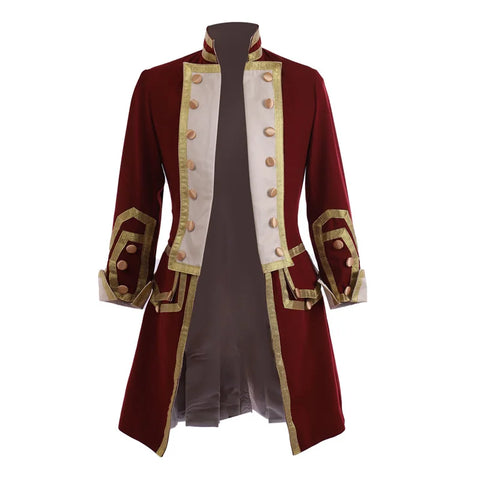 18th Century Royal Military Colonial Tailcoat | George Washington Uniform Cosplay