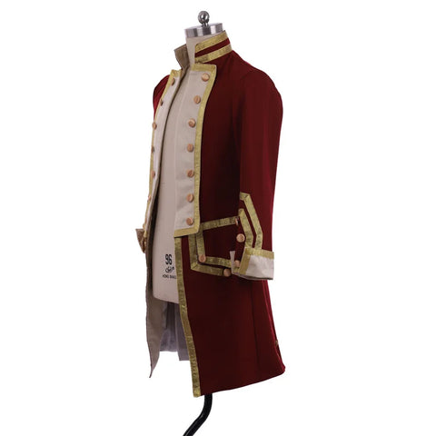 18th Century Royal Military Colonial Tailcoat | George Washington Uniform Cosplay