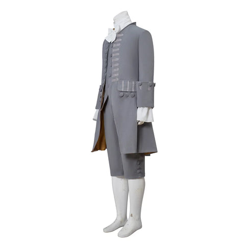 18th Century Victorian Prince Cosplay Costume - Tailcoat Blazer with Lace Tie for Halloween & Parties