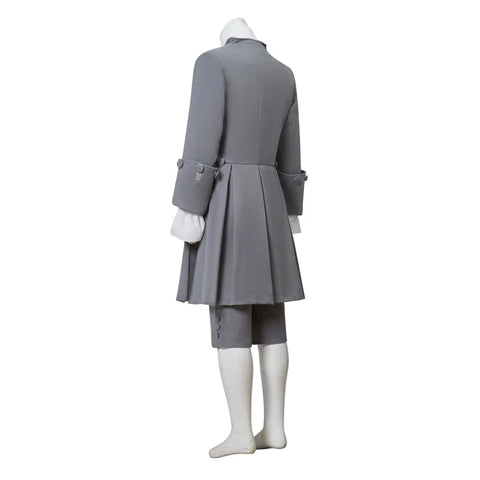 18th Century Victorian Prince Cosplay Costume - Tailcoat Blazer with Lace Tie for Halloween & Parties