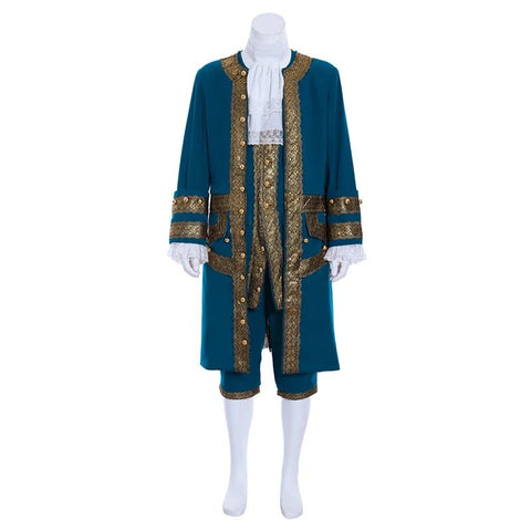 18th Century British Gentleman Cosplay Suit - Victorian Renaissance Tudor Outfit for Men - Coscosmos